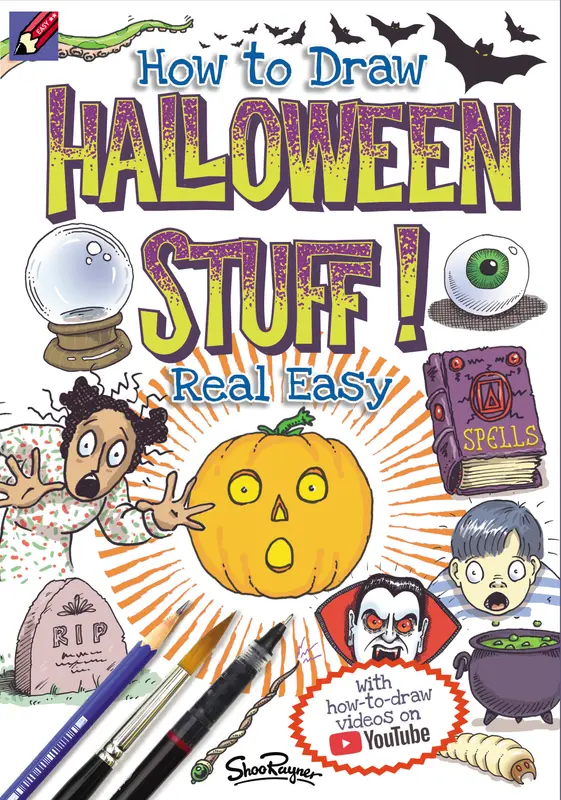 How to draw Halloween Stuff Real Easy